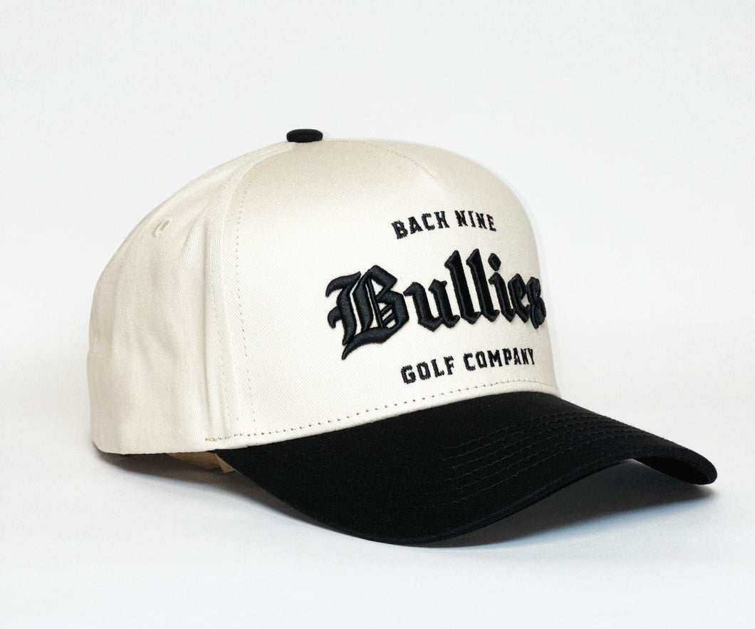 Back Nine Bullies Snapback Beige/Black