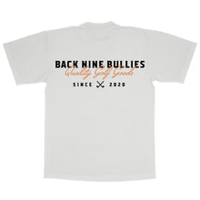 Load image into Gallery viewer, Back Nine Bullies Heavyweight Shop Tee Cream
