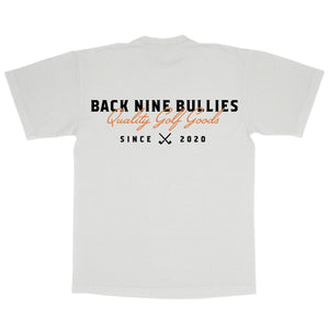 Back Nine Bullies Heavyweight Shop Tee Cream