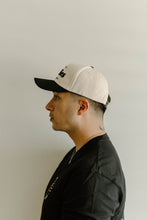 Load image into Gallery viewer, Back Nine Bullies Snapback Beige/Black
