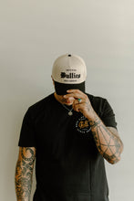 Load image into Gallery viewer, Back Nine Bullies Snapback Beige/Black
