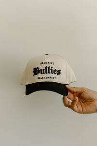 Back Nine Bullies Snapback Beige/Black