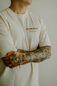 Heavyweight Shop Tee Cream